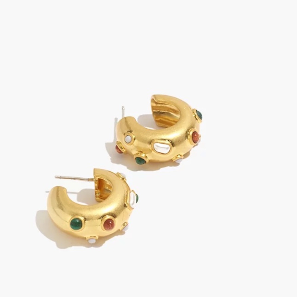 Madewell Chunky Stone Earrings